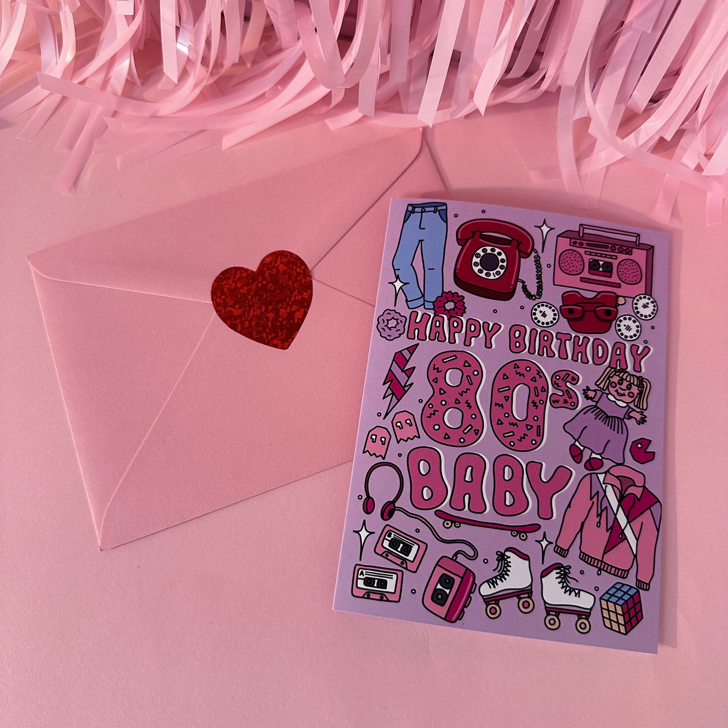 80s Baby - Birthday Card