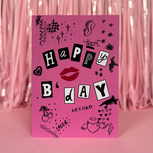 Burn Book - Birthday Card