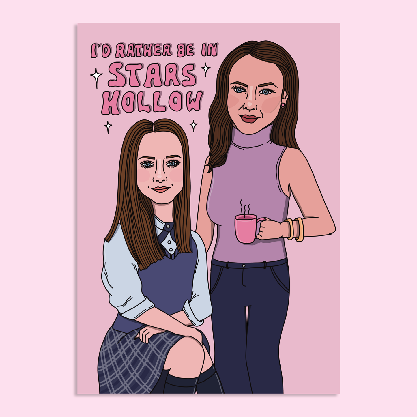 Gilmore Girls - Print A5