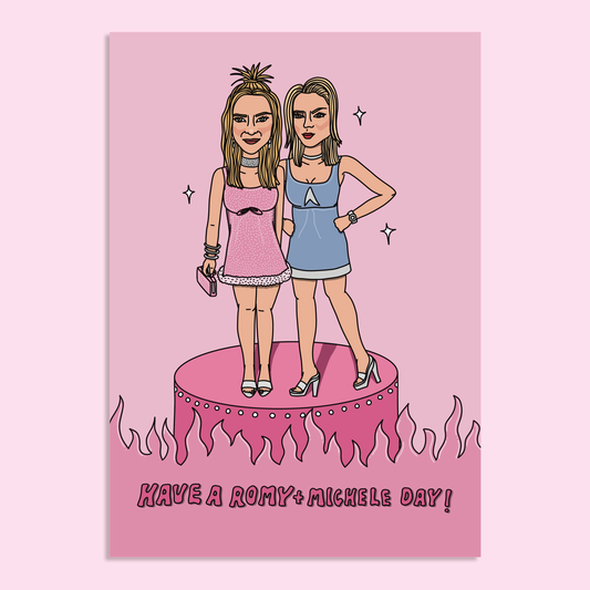 Romy and Michele - Print A5