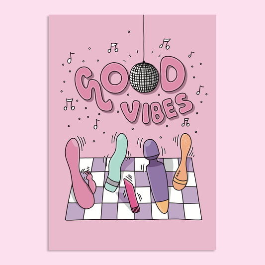 Good Vibes - Print A4