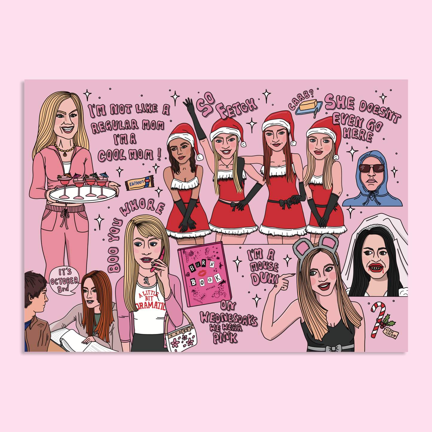 Mean Girls - Print A4